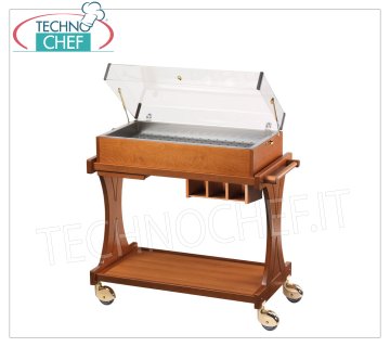 Chariots vitrines réfrigérées