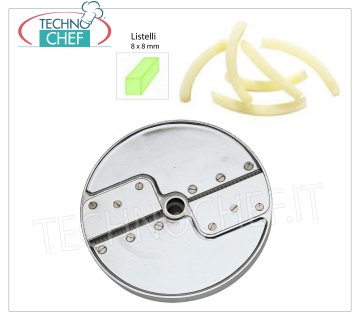 ROBOT COUPE - Disque coupe-légumes pour bandes courbées 8 x 8 mm