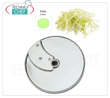 Disque coupe-légumes pour tranches de 5 mm Disque pour couper des tranches d'une épaisseur de 5 mm