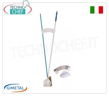 Gi-Metal - Support mural 2 petits bâtons - mod.AC-APL