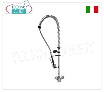 Robinet monotrou avec douche suspendue
