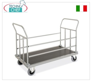 Technochef - CHARIOT À BAGAGES / VALISE avec côtés sur 4 côtés, art. 1894.3