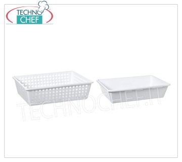 Paniers et conteneurs empilables Plateau frigo, GIGANPLAST, Cm.30x20x10, Lt.4