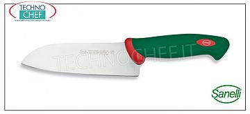 Sanelli - Couteau SANTOKU cm 16 - Ligne professionnelle ORIENTAL - 380616 Couteau SANTOKU, gamme ORIENTAL Professional SANELLI, longueur mm. 160