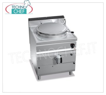 TECHNOCHEF - Marmite à Gaz Cylindrique 150 litres, Chauffage Direct, Mod.G9P15D CHAUDIÈRE CYLINDRIQUE À GAZ de 150 litres, ligne BERTOS, MAXIMA 900, série HIGH-TECH, à chauffage direct, puissance thermique Kw.20,9, poids 118 Kg, dim.mm.800x900x900h