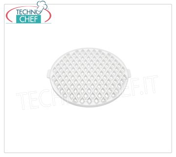 Moules en plastique pour pâtisserie Décorateur de tarte en plastique blanc, PADERNO, diamètre 30 cm