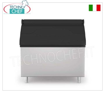 Stockage de glace, hautement isolé, capacité 400 kg, poids 73 kg, dim.mm.1235x873x1270h