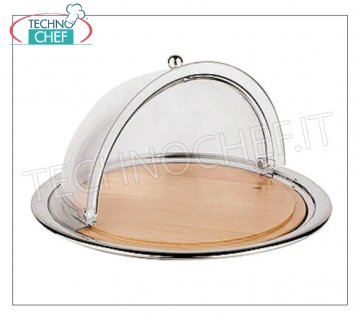 Vitrine avec couvercle pour buffet, ensemble de 3 pièces