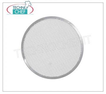 Écran de cuisson à pizza rond en aluminium Grille de cuisson à pizza ronde en aluminium diamètre 28 cm