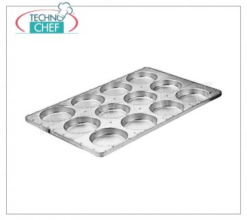 Plaque de cuisson rectangulaire en tôle aluminisée, dim. cm. 60x40,