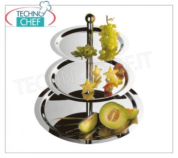 Soulever un panier pour bar / buffet Ascenseur Fruit 3 étages