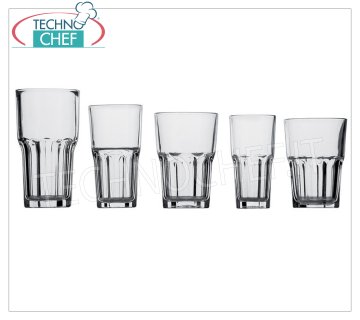 Verres à eau et à vin VERRE, ARCOROC, Collection Granité Tempérée