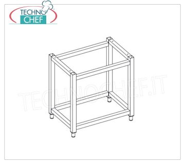 Technochef - Socle pour four 4 plateaux GN1 / 1 Base pour four 4 plateaux GN 1/1