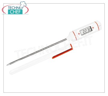 pin thermomètres Sonde de poche Thermomètre à affichage, la gamme de -50 ° à + 150 ° C, division 0,1 ° C, 19 cm de long