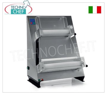 Étireur à pizza avec 2 paires de rouleaux parallèles de 400 mm, mod 2300/L40P