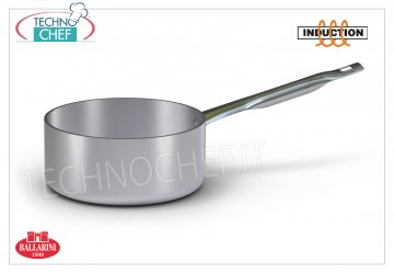 Ballarini - MEDIUM CASSEROLE 1 manche aluminium pour INDUCTION, Professionnel CASSEROLE MOYEN 1 poignée, SÉRIE 6800, en ALUMINIUM, convient pour PLAQUE D'INDUCTION EN ALLIAGE D'ALUMINIUM HAUTE ÉPAISSEUR 5 mm, diamètre 200 mm, hauteur 90 mm