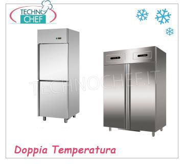 Armoires frigorifiques industrielles 2 températures 2 compartiments 