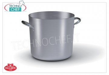 Ballarini - POT ALUMINIUM 2 poignées, épaisseur 3 mm, Professionnel Pot 2 poignées, SÉRIE 7000, en ALUMINIUM, diamètre 200 mm, hauteur 180 mm