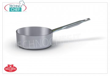 Ballarini - CASSEROLE BAS en Aluminium 1 poignée, épaisseur 3 mm, Professionnel Casserole basse 1 poignée, SÉRIE 7000, en ALUMINIUM, diamètre 200 mm, hauteur 80 mm