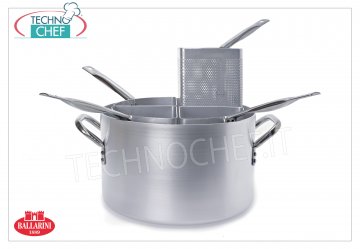 Ballarini - CUISEUR À PÂTES Aluminium, 4 PANIERS,