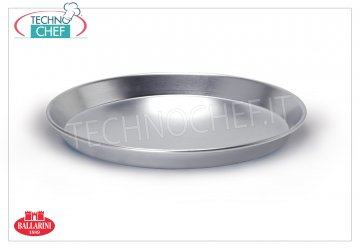 Ballarini - MOULE À GÂTEAU CONIQUE BAS en Aluminium avec BORD, épaisseur 3 mm, Professionnel