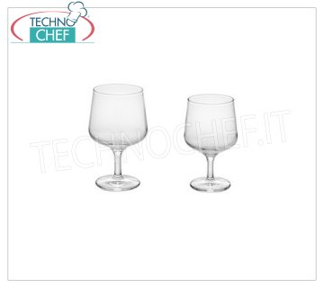 Verres pour la table - série complète coordonnée VERRE À VIN, BORMIOLI ROCCO, Collection Colosseum Trempé Empilable