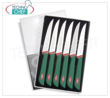 Sanelli - PACK DE COUTEAUX CÔTES PROFESSIONNELS 6 PCS PREMANA, Mod.903606