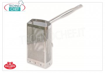 Ballarini Professionale - PANIER EN ACIER INOXYDABLE 1/3, pour Cuiseur à pâtes 3 Paniers Mod.9036, Série 9200