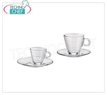 Café en verre - tasses à cappuccino