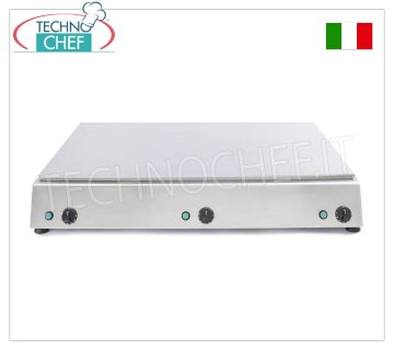 TECHNOCHEF - Cuisinière piadina électrique professionnelle à poser, 6 piadinas Ø 30 cm, Modèle 999.16354