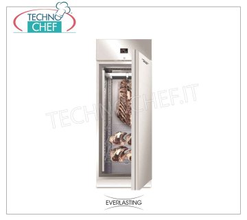 ARMOIRE A VIANDE EN INOX 304, 1 porte, Temp.2 ° / + 10 ° C, mod. STG MEAT 700 ARMOIRE DE VIANDE EN ACIER INOXYDABLE 304, 1 PORTE, Gaz R 452a, Temp.2 ° / + 10 ° C, Capacité Kg.150, Dim.mm 750x850x2080h