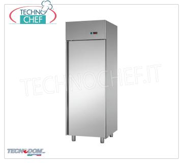 TECNODOM - Armoire Congélateur 1 porte, 700 lt, PÂTISSERIE, Température Négative Armoire congélateur-congélateur 1 porte, marque TECNODOM, structure en acier inoxydable, capacité 700 lt, basse température -18°/-22°C, réfrigération ventilée, plateaux PÂTISSERIE 600x400 mm, V.230/1, 0,65 kW , Poids 132 Kg, dim.mm.710x800x2030h