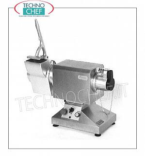 Motoréducteur type 22 pour outils, hachoirs, râpes, etc. - Professionnel, Industriel, Motoréducteur avec râpe fixe pour outils interchangeables TYPE 22, structure en acier inoxydable, base rotative à 180°, V.400/3, Kw.1,1, Poids 40 Kg, dim.mm.590x260x410h