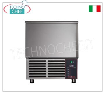 TECNODOM - Cellule de refroidissement rapide pour 5 plaques GN 1/1 (325x530 mm) ou plaques à pâtisserie 600x400 mm