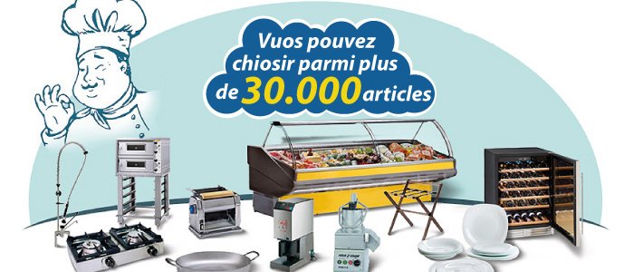 Bienvenue dans le supermarché du chef