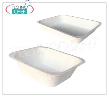 Barquettes BIO HEAT SCELLABLE en CA + PLA pour les aliments, paquets de: 75 à 100 pièces Barquettes biodégradables thermoscellables en CA + PLA pour aliments mm 137x125x45h, capacité 500 ml, adaptées aux thermoscelleuses - PRIX par PACK de 100 pièces