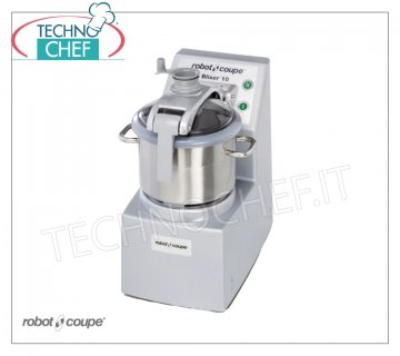 CUTTER-HOMOGEINIZER BLIXER 4, capacité du bol lt.4,5, marque ROBOT COUPE, professionnel CUTTER-HOMOGEINIZER BLIXER 4, Marque ROBOT COUPE, avec réservoir de 4,5 litres - 2 vitesses, 1500-3000 tr / min, Commandes à impulsion, V. 400/3, Kw.1.00, Poids 17.3 kg, Dimensions mm 242x304x444h