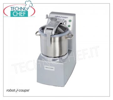 ROBOT COUPE - Cutter-Homogénéisateur Blixer 20, cuve 20 lt., 2 vitesses, dim.mm 680x630x780h