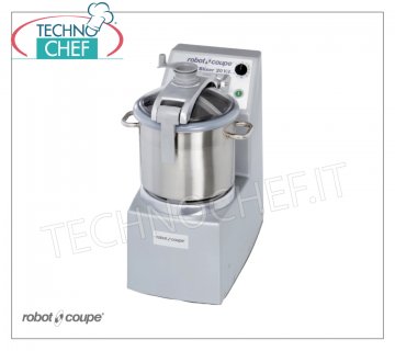 CUTTER-HOMOGEINIZER BLIXER 6 VV, capacité du réservoir lt.7, marque ROBOT COUPE, professional BLOISEUR CUTTER-HOMOGEINIZER 6 VV, Marque ROBOT COUPE, avec réservoir de 7,0 lt - Variateur de vitesse de 300 à 3.500 tr / min, Commandes à impulsion, V. 230/1, Kw 1.50, Poids 26.3 kg , Dimensions 280x350x535h mm