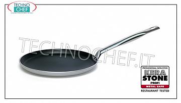 Ballarini - CREPES PAN en aluminium ANTI-ADHÉSIF, épaisseur 3 mm, professionnel CREPES PAN 1 poignée, ANTI-ADHÉSIF, Série 1500, en ALLIAGE D'ALUMINIUM, diamètre mm.260