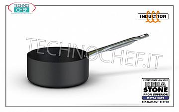 Ballarini - Poignée CASSEROLE 1 en Aluminium ANTIADHÉSIF pour INDUCTION, Professionnel CASSEROLE MOYEN, 1 poignée, ANTIADHÉSIF PROFESSIONNEL DE HAUTE QUALITÉ, convient pour PLAQUE À INDUCTION, finition extérieure RÉSISTANTE AUX RAYURES, ANTITACHE, diamètre mm. 200, haut mm. 90