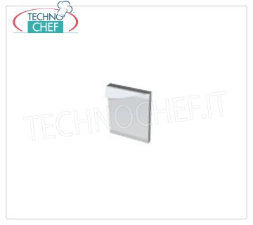 TECHNOCHEF - Porte droite, Mod.1PDX Porte droite pour compartiment 400 mm