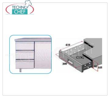 Forcar - Commode 3 tiroirs