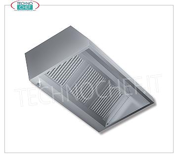 Mur hottes avec moteur, 1100 mm Deep Line