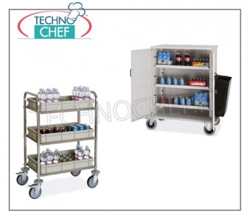 Chariots de remplissage pour bar et minibar 