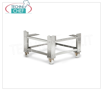 TECHNOCHEF - Support de base pour four tunnel, Mod. TCA Support de base pour four tunnel Mod.TCA, complet avec roues, Poids 40 Kg, dim.mm.990x810x760h