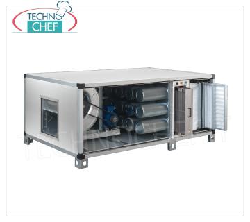 Unités de désodorisation au charbon actif, avec préfiltres électrostatiques, à poches et synthétiques