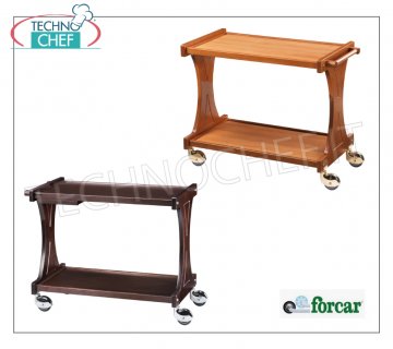 Chariots de service en bois