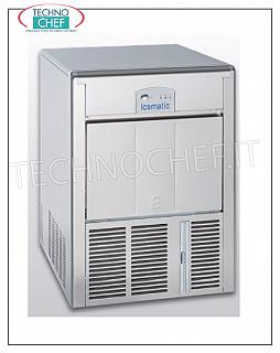 machines à glaçons creux avec bac de stockage incorporé ICEMATIC 
