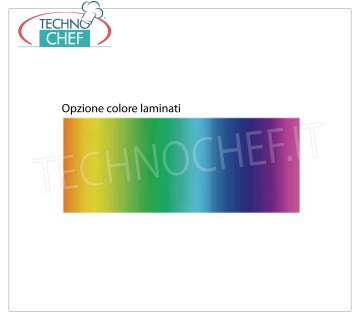 TECHNOCHEF - Option couleur stratifié, Mod.OPT87002 Option de couleur de stratifié spécial pour Mod.H800, H1200